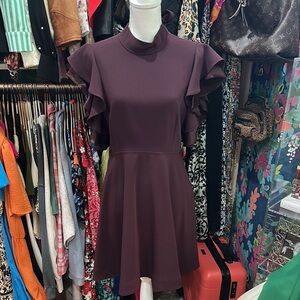 Cinq a Sept Maroon dress